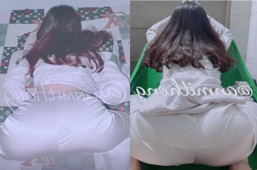 Lồn sướng khi bị chịch trong chiếc áo dài cởi trần