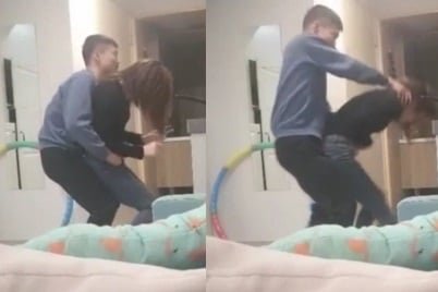 Hiếp bà xã trong lúc giúp làm điện nhà