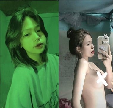 Thu Hà 2007 tự sướng