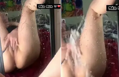 Đụ bướm phun nước khắp nhà