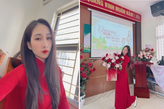 Nữ giáo viên dạy yêu thương cực chuyên sâu