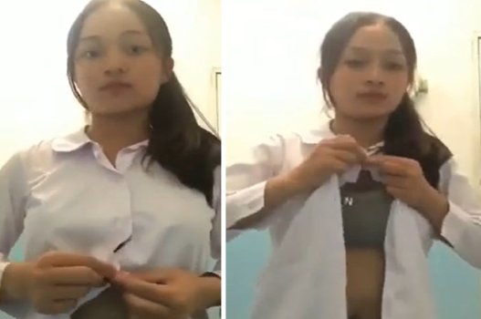 Nữ sinh sung sướng thỏa mãn mối quan hệ với bạn trai