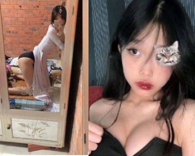 Em gái vào khách sạn để 