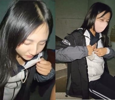 Em nữ sinh thực hiện hành động quan hệ tình dục với thầy trong thang máy